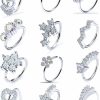 Kridzisw Kridzisw 20G Nose Rings Hoop Surgical Steel Nose Rings Piercing Jewelry Tragus Cartilage Helix Earrings Piercing Hoop 12Pcs | Body Piercing Rings