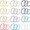 JOERICA Joerica 36Pcs 20G Stainless Steel Nose Ring Hoop For Women Men Nose Piercing Jewelry Septum Ring Lip Cartilage Helix Hoop Piercing 6Mm 8Mm 10Mm | Body Piercing Rings