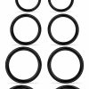 SCERRING Scerring 3-10Pcs 16G Stainless Steel Hinged Clicker Segment Septum Nose Lip Ring Hoop Cartilage Tragus Sleeper Earrings Body Piercing Jewelry 8Mm 10Mm 12Mm 14Mm 16Mm | Body Piercing Rings