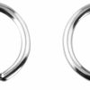 Forbidden Body Jewelry Forbidden Body Jewelry 12G-Og Surgical Steel Piercing Hoops Large Gauge Size Captive Bead Body Piercing Rings 2Pcs (Select Gauge/Diameter) | Body Piercing Rings