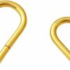 Viallct Viallct 2 Pcs 16G Heart Daith Piercing Jewelry Stainless Steel Heart Shaped Clicker Rook Hoop Tragus Ring 10Mm 8Mm Cartilage Helix Earring For Women And Girls | Body Piercing Rings