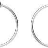 LDKRZ Sterling Silver Cartilage Earrings Piercing Earring Nose Rings Hoop For Women Men Girls | Body Piercing Rings