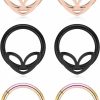 Kadogohno Kadogohno Septum Rings Septum Jewelry Septum Rings 16G Septum Ring Septum Piercing Septum Smiley Piercing Jewelry 16G Septum Ring Septum Clicker Septum Nose Rings | Body Piercing Rings