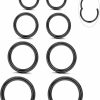 LOYALLOOK Loyallook 8Pcs G23 Titanium Hinged Clicker Segment Nose Rings Hoop Septum Nose Lip Ring Hoop For Women Men Helix Cartilage Daith Tragus Sleeper Earrings Body Piercing Improved 16G | Body Piercing Rings