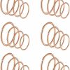 Masedy Masedy 24Pcs 20G 316L Stainless Steel Nose Rings Hoop Tragus Cartilage Helix Piercing Lip Septum Ring 6-12Mm Bendable | Body Piercing Rings