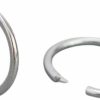 Dtja Minimalist Endless Small Hoop Earrings 925 Sterling Silver For Women Girls Hypoallergenic 14G Tiny Cartilage Huggie Hoops Helix Septum Nose Rings Daith Tragus Fashion Polished Body Piercing Jewelry | Body Piercing Rings