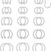 Vegolita 30Pcs 16G 18G Stainless Steel Cartilage Hoop Earrings For Women Men Helix Tragus Daith Conch Hoop Hinged Clicker Segment Nose Rings Captive Bead Ring Horseshoe Septum Lip Ring | Body Piercing Rings