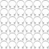 Ftovosyo Ftovosyo 18-36Pcs 20G Nose Hoop Rings Surgical Steel Septum Ring Tragus Cartilage Helix Hoop Earrings Lip Horseshoe Barbell Piercing Jewelry For Women Men 8Mm 10Mm 12Mm | Body Piercing Rings