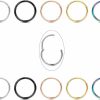 Jstyle Jstyle 10Pcs 16G 18G Stainless Steel Hinged Clicker Segment Nose Rings Hoop Helix Cartilage Daith Tragus Sleeper Earrings 8-12Mm Improved | Body Piercing Rings