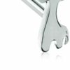 Freedom Fashion Freedom Fashion Dainty Baby Giraffe L-Shaped 316L Surgical Steel Nose Stud Ring | Body Piercing Rings