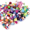 BodyJ4You Bodyj4You 100Pc Belly Button Rings Banana Barbells 14G Steel Flexible Bar Mix Color Body Jewelry | Body Piercing Rings