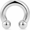 Yaalozei Yaalozei 10G 8G 6G 4G 2G 0G 00G Large Septum Rings 316L Surgical Steel Internally Threaded Barbell Horseshoe Wide Septum Nose Gauges Earring Pa Ring Piercing Jewelry 12Mm-19Mm | Body Piercing Rings