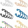 YOVORO Yovoro 18-30Pcs 16-18G Stainless Steel Septum Piercing Nose Rings Hoop Cartilage Tragus Body Piercing Jewelry | Body Piercing Rings