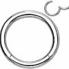 WILDKLASS Hinged Seamless Wildklass Jewely Septum Clicker Ring 316L Surgical Steel (Sold Individually) | Body Piercing Rings