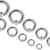 Ocptiy Ocptiy 0G 4G 2G 6G 8G 12G 14G 16G 18G 20G Septum Ear Earrings Gauges Stretching Piercing Kit 316L Surgical Steel Internally Threaded Pierced Body Jewelry For Women 10Mm 12Mm 14Mm 16Mm | Body Piercing Rings