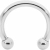 365 Sleepers 365 Sleepers 20G 18G 16G 14G 12G 10G 8G 6G 4G 2G Surgical Steel 6Mm - 22Mm Circular Barbell Horseshoe Nose Nipple Tragus Ring Earring Body Piercing Jewelry | Body Piercing Rings